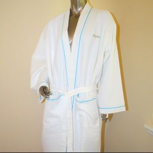 Waffle Knit Cotton Robe